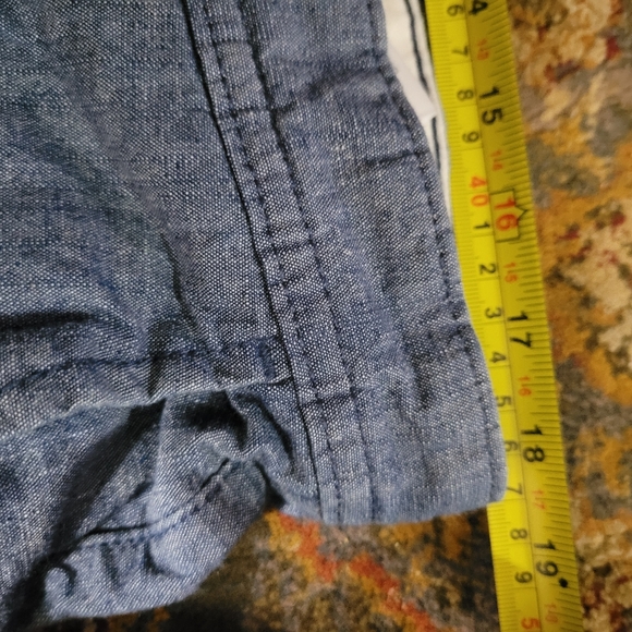 Mens light cotten Denver Hayes shorts - Picture 4 of 7